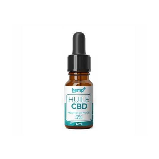 Huile de CBD à la menthe poivrée