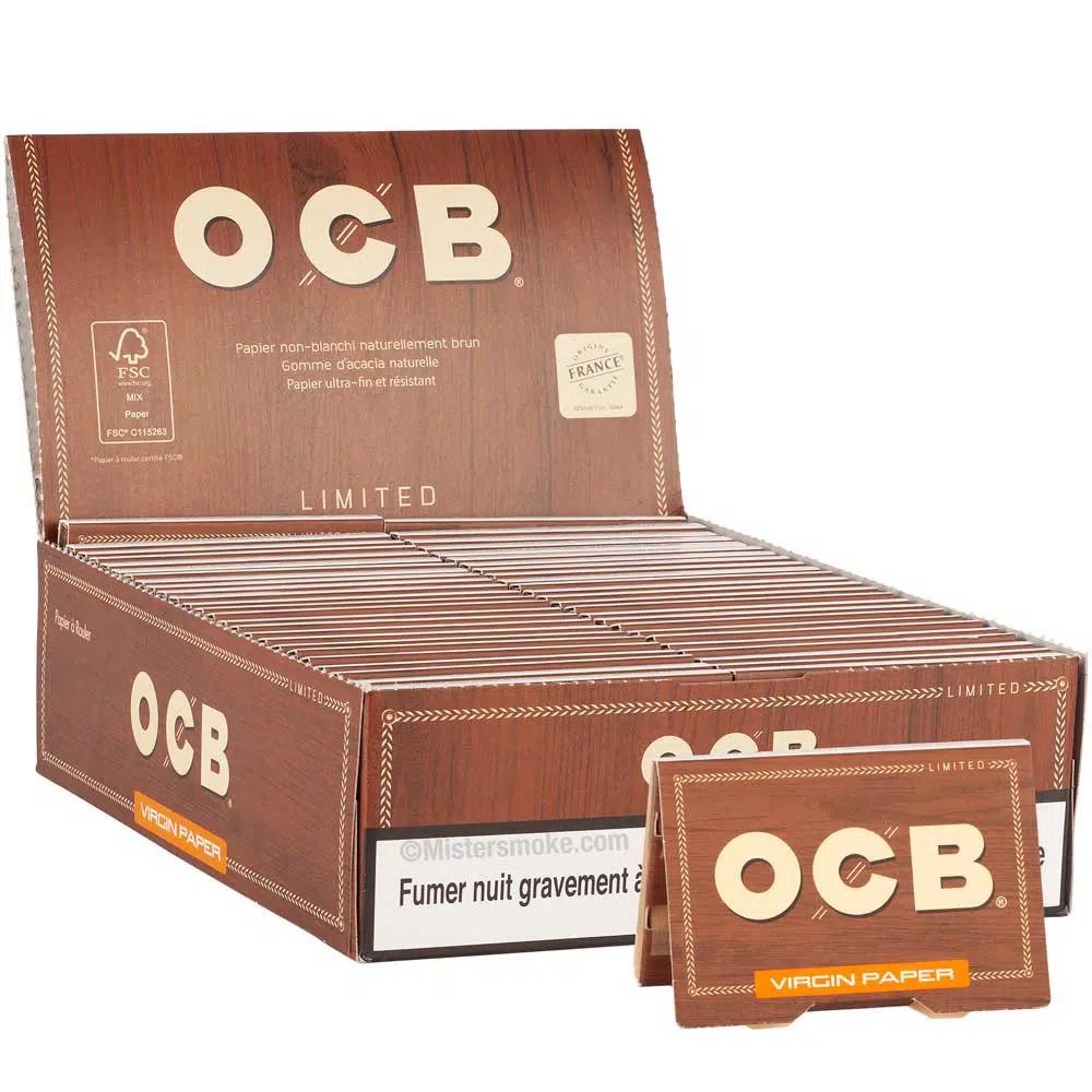 Boite de 50 carnets OCB Virgin Regular